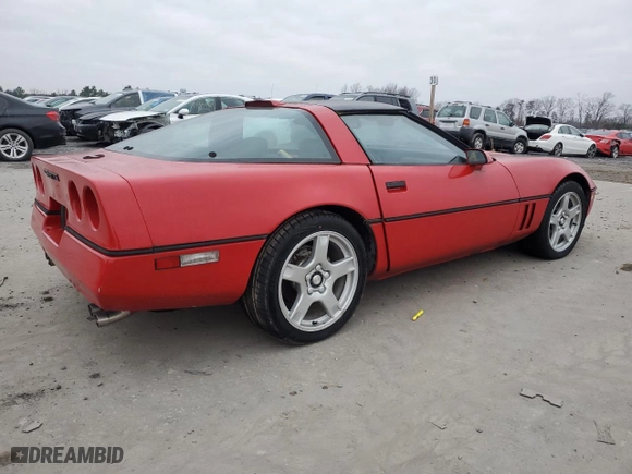 1987 Chevrolet Corvette with VIN 1G1YY2189H5126084, listed as a Copart auction lot 86517894 with 89,942 mi miles and Clean Title. Bid and sale history available at carsss.com. Image 3.