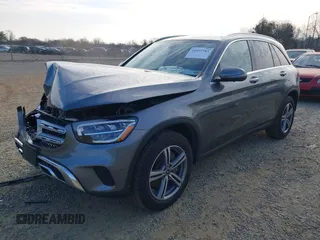 2021 Mercedes-Benz GLC with VIN W1N0G8EB8MF871762, listed as a IAAI auction lot 41835783 with 55,975 mi miles. Bid and sale history available at carsss.com. Image 2.