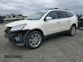 2015 Chevrolet Traverse LT with VIN 1GNKVGKD3FJ180118, listed as a Copart auction lot 54387155 with 224,792 mi miles and Salvage title. Bid and sale history available at DreamBid. Image 1.