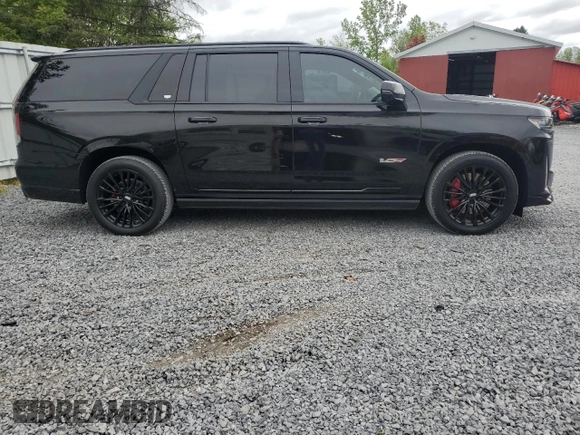 2023 Cadillac Escalade ESV AWD V-Series z VIN 1GYS4SK93PR229583, wystawiony jako Copart lot #57963475 z przebiegiem 19 649 mil mil oraz Szkody całkowita. Historia ofert i sprzedaży dostępna na DreamBid. Obrazek 13.