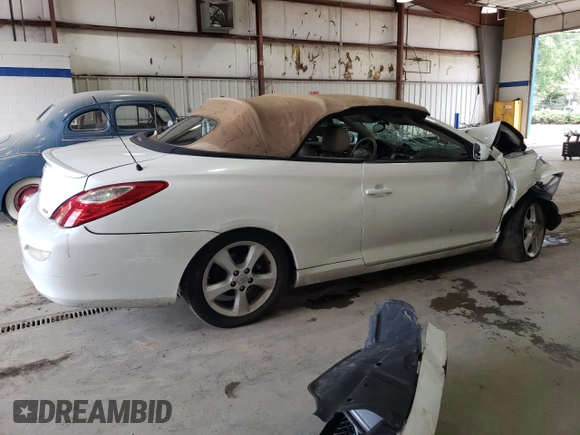 2007 Toyota Solara SE with VIN 4T1FA38P27U122805, listed as a Copart auction lot 64450004 with 95,401 mi miles and Salvage title. Bid and sale history available at DreamBid. Image 3.