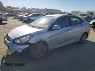 2013 Hyundai Accent GLS with VIN KMHCT4AEXDU416881, listed as a Copart auction lot 42231315 with 81,019 mi miles and Non Repairable. Bid and sale history available at carsss.com. Image 1.
