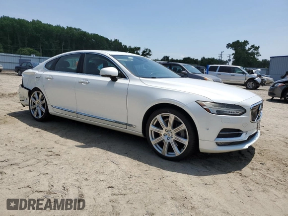 2017 Volvo S90 Inscription с VIN YV1A22ML1H1008574, выставлен на аукционе Copart как лот 57161975 с пробегом 65 414 миль миль и Списание • Salvage title. История ставок и продаж доступна на DreamBid. Изображение 4.