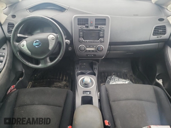 2016 Nissan LEAF SL with VIN 1N4BZ0CP7GC313598, listed as a Copart auction lot 48732505 with 91,069 mi miles and Salvage Title. Bid and sale history available at carsss.com. Image 8.