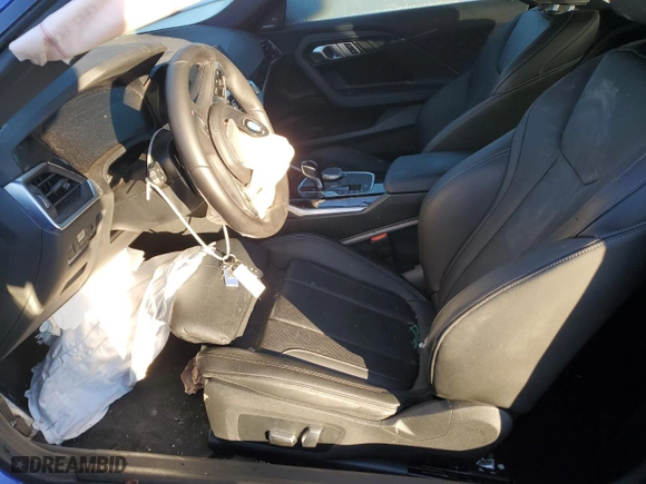 2022 BMW 2 Series M240i xDrive with VIN 3MW53CM07N8C64965, listed as a Copart auction lot 42106755 with 37,010 mi miles and Salvage Title. Bid and sale history available at carsss.com. Image 7.