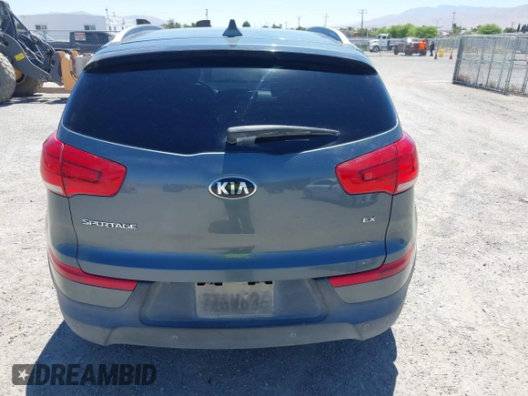 2014 Kia Sportage EX with VIN KNDPC3AC7E7650068, listed as a IAAI auction lot 42515890 with 185,882 mi miles and . Bid and sale history available at DreamBid. Image 16.