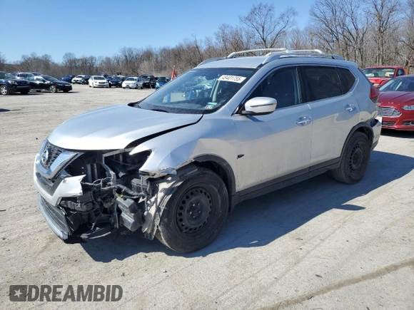 2017 Nissan Rogue S with VIN JN8AT2MV8HW020443, listed as a Copart auction lot 48401755 with 120,109 mi miles and Salvage Title. Bid and sale history available at carsss.com. Image 1.