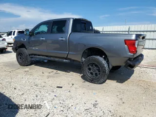 2017 Nissan Titan XD S with VIN 1N6AA1F31HN550814, listed as a Copart auction lot 74151354 with 81,857 mi miles and Salvage Title. Bid and sale history available at carsss.com. Image 2.