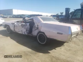 1972 Cadillac Eldorado z VIN 6D47R2Q198947, wystawiony jako Copart lot #67572714 z przebiegiem 63 965 mil mil oraz Nie do naprawy. Historia ofert i sprzedaży dostępna na DreamBid. Obrazek 2.