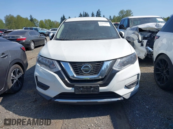 2018 Nissan Rogue SV with VIN KNMAT2MT1JP592478, listed as a IAAI auction lot 42023291 with 27,406 mi miles. Bid and sale history available at carsss.com. Image 12.