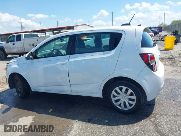 2016 Chevrolet Sonic LS with VIN 1G1JA6SH8G4109258, listed as a IAAI auction lot 41828834 with 95,222 mi miles and . Bid and sale history available at DreamBid. Image 14.