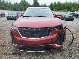 2021 Cadillac XT6 Premium Luxury with VIN 1GYKPCRSXMZ218341, listed as a Copart auction lot 56046145 with 35,270 mi miles and Salvage title. Bid and sale history available at DreamBid. Image 5.