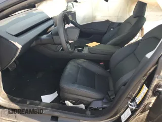 2025 Tesla Model 3 Long Range with VIN 5YJ3E1EA9SF965269, listed as a Copart auction lot 58576425 with Not provided miles and Salvage title. Bid and sale history available at DreamBid. Image 7.