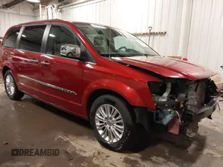 2015 Chrysler Town & Country Touring-L with VIN 2C4RC1CG4FR590814, listed as a IAAI auction lot 41703050 with 97,470 mi miles. Bid and sale history available at carsss.com. Image 1.