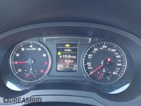 2016 Audi Q3 Prestige with VIN WA1GFCFS0GR012382, listed as a IAAI auction lot 41593921 with 64,019 mi miles and . Bid and sale history available at DreamBid. Image 7.