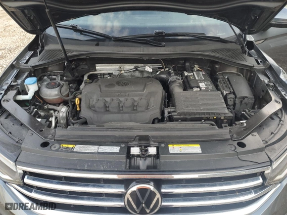 2022 Volkswagen Tiguan SE with VIN 3VV2B7AX4NM027151, listed as a Copart auction lot 49144925 with 87,749 mi miles and Salvage Title. Bid and sale history available at carsss.com. Image 14.