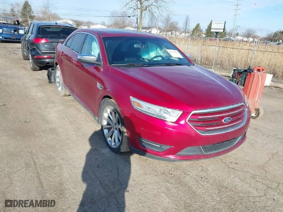 2013 Ford Taurus Limited with VIN 1FAHP2F89DG114475, listed as a IAAI auction lot 41748246 with 93082 miles. Bid and sale history available at carsss.com. Image 1.