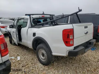 2022 Ford Ranger XL with VIN 1FTER1EH0NLD49598, listed as a Copart auction lot 76036554 with 0 mi miles and Salvage Title. Bid and sale history available at carsss.com. Image 2.