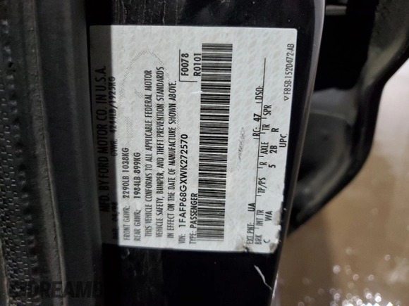 1998 Ford Contour z VIN 1FAFP68GXWK272570, wystawiony jako Copart lot #73166024 z przebiegiem 315 249 mil mil oraz Szkoda całkowita • Salvage title. Historia ofert i sprzedaży dostępna na DreamBid. Obrazek 13.