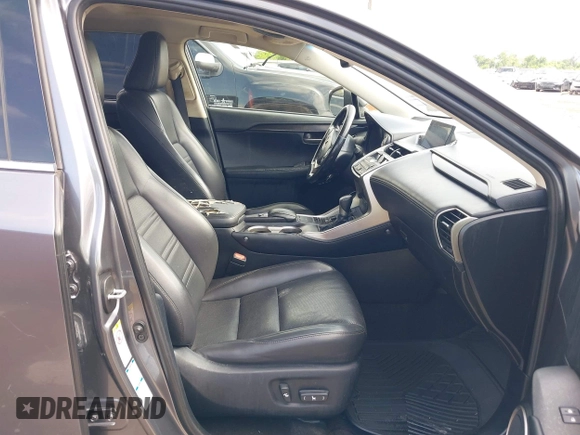 2016 Lexus NX 200t with VIN JTJBARBZ6G2049270, listed as a IAAI auction lot 42111947 with 189,706 mi miles. Bid and sale history available at carsss.com. Image 5.