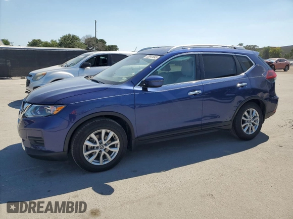 2020 Nissan Rogue SV with VIN KNMAT2MTXLP534033, listed as a Copart auction lot 52941045 with 58,509 mi miles and Non Repairable. Bid and sale history available at DreamBid. Image 1.