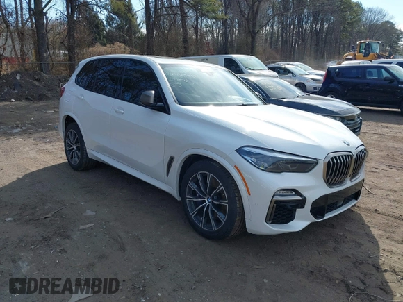 2020 BMW X5 M50i with VIN 5UXJU4C06LLE45651, listed as a IAAI auction lot 41618355 with 70,885 mi miles and . Bid and sale history available at DreamBid. Image 1.