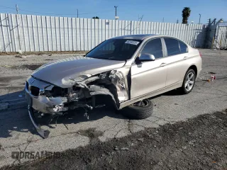 2013 BMW 3 Series 328i with VIN WBA3C1C5XDF437988, listed as a Copart auction lot 45240325 with 0 mi miles and Salvage Title. Bid and sale history available at carsss.com. Image 1.