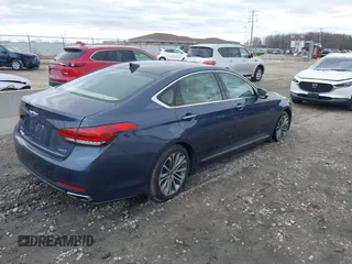 2015 Hyundai Genesis 3.8L with VIN KMHGN4JE4FU093636, listed as a IAAI auction lot 42021732 with 130,512 mi miles. Bid and sale history available at carsss.com. Image 4.