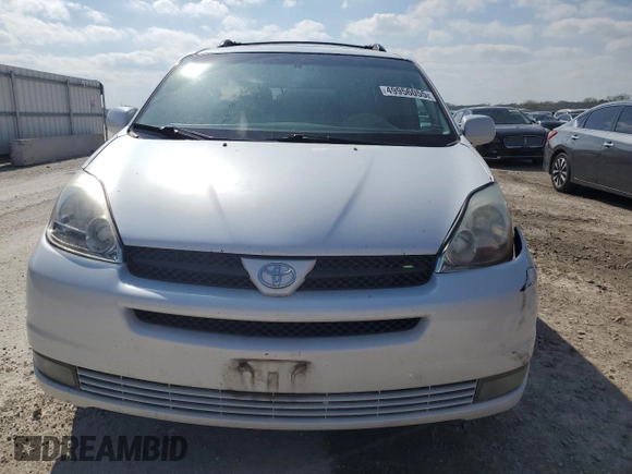2005 Toyota Sienna XLE with VIN 5TDZA22C35S310882, listed as a Copart auction lot 49956055 with 270,896 mi miles and Salvage Title. Bid and sale history available at DreamBid. Image 5.