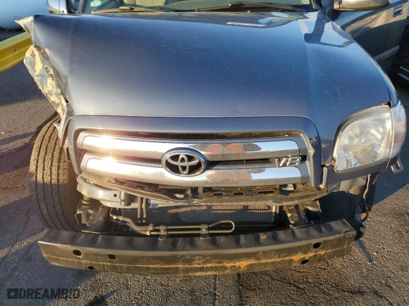2005 Toyota Tundra SR5 with VIN 5TBBT44155S458155, listed as a Copart auction lot 87911765 with 75,773 mi miles and Salvage Title. Bid and sale history available at carsss.com. Image 11.