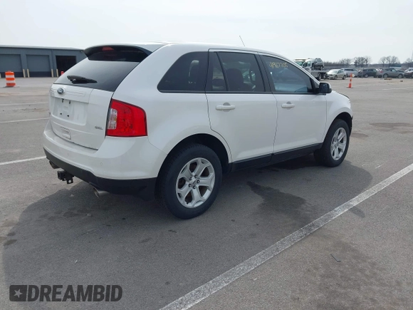 2013 Ford Edge SEL with VIN 2FMDK3JC7DBA61254, listed as a IAAI auction lot 41966459 with 169,950 mi miles. Bid and sale history available at carsss.com. Image 4.