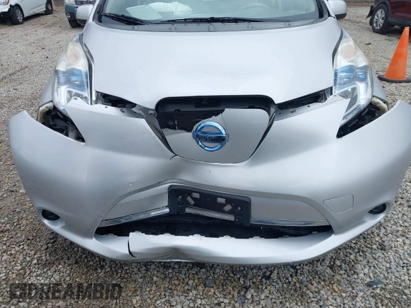 2012 Nissan LEAF SL with VIN JN1AZ0CP4CT026366, listed as a IAAI auction lot 41843842 with 62,509 mi miles. Bid and sale history available at carsss.com. Image 6.