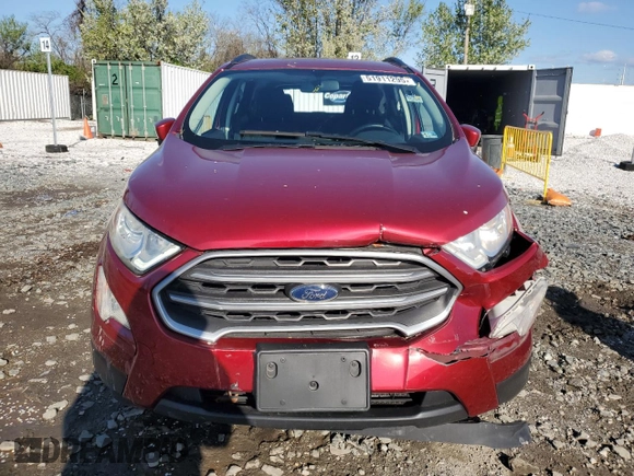 2018 Ford EcoSport SE z VIN MAJ6P1UL2JC189482, wystawiony jako Copart lot #51911295 z przebiegiem 77 647 mil mil oraz Szkoda całkowita • Salvage title. Historia ofert i sprzedaży dostępna na DreamBid. Obrazek 5.