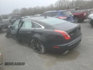 2014 Jaguar XJ with VIN SAJWA2GTXEMV62573, listed as a Copart auction lot 44791745 with Not Provided miles and Salvage Title. Bid and sale history available at DreamBid. Image 2.