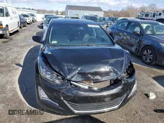 2015 Hyundai Elantra SE with VIN 5NPDH4AE9FH626671, listed as a Copart auction lot 45170355 with 120,369 mi miles and Clean Title. Bid and sale history available at DreamBid. Image 5.
