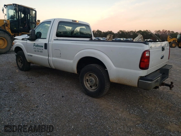 2016 Ford Super Duty F-250 SRW XL with VIN 1FTBF2A69GEB02528, listed as a Copart auction lot 81837344 with 196,604 mi miles and Salvage Title. Bid and sale history available at carsss.com. Image 2.