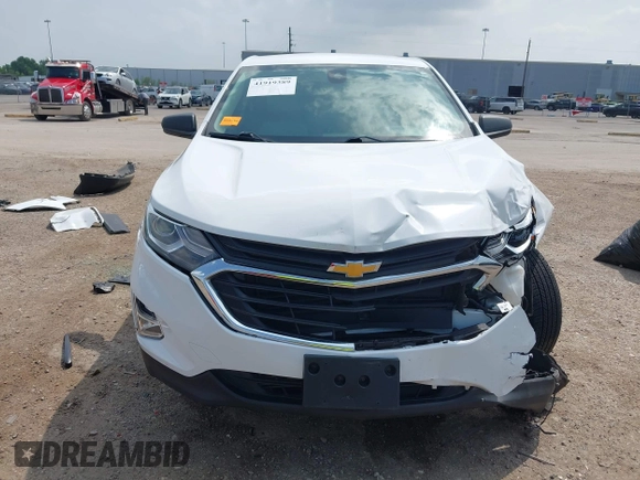 2020 Chevrolet Equinox LS with VIN 3GNAXHEV2LS704031, listed as a IAAI auction lot 41919389 with 51,003 mi miles. Bid and sale history available at carsss.com. Image 13.