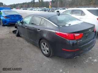 2015 Kia Optima LX with VIN 5XXGM4A79FG427173, listed as a IAAI auction lot 41351014 with 93,665 mi miles. Bid and sale history available at carsss.com. Image 3.