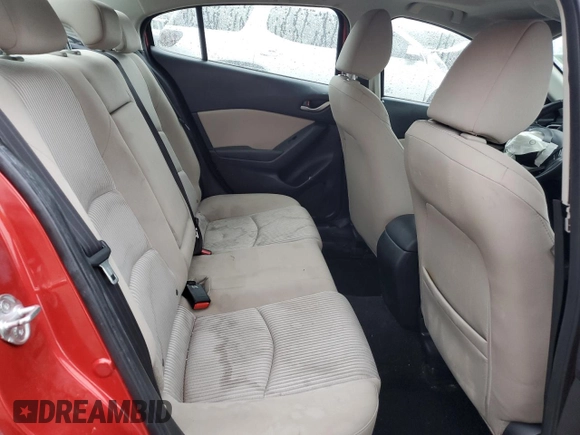 2016 Mazda 3 i Touring with VIN 3MZBM1W73GM271887, listed as a Copart auction lot 56525755 with 97,891 mi miles and Salvage title. Bid and sale history available at DreamBid. Image 10.