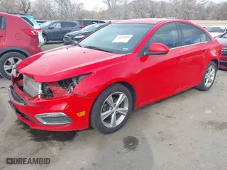 2015 Chevrolet Cruze LT with VIN 1G1PE5SB4F7282938, listed as a IAAI auction lot 41830180 with 206,523 mi miles. Bid and sale history available at carsss.com. Image 2.