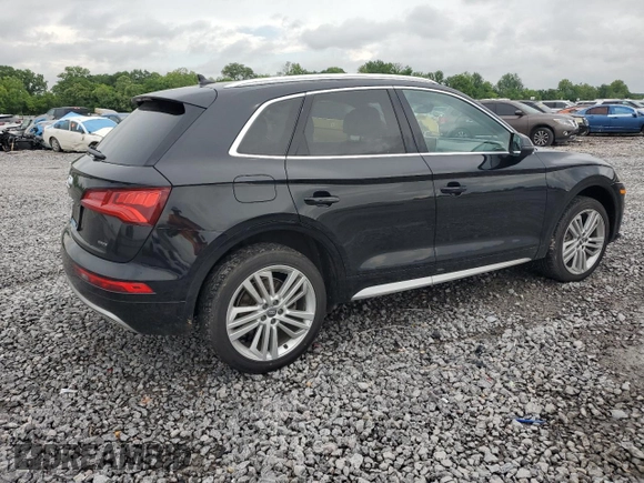 2020 Audi Q5 Premium Plus z VIN WA1BNAFYXL2103409, wystawiony jako Copart lot #56036135 z przebiegiem 83 890 mil mil oraz Szkoda całkowita • Salvage title. Historia ofert i sprzedaży dostępna na DreamBid. Obrazek 3.