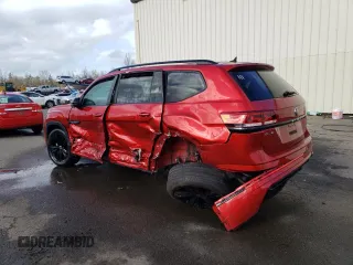 2023 Volkswagen Atlas SEL R-Line Black z VIN 1V2SR2CA4PC511555, wystawiony jako Copart lot #89160035 z przebiegiem Nie podano mil oraz Szkoda całkowita • Salvage title. Historia ofert i sprzedaży dostępna na DreamBid. Obrazek 2.