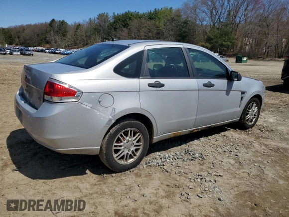 2008 Ford Focus SE with VIN 1FAHP35N38W239464, listed as a Copart auction lot 54005565 with 161,203 mi miles and Clean Title. Bid and sale history available at carsss.com. Image 3.