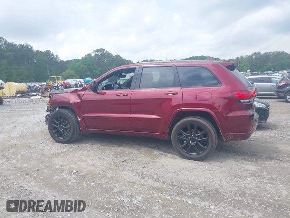 2021 Jeep Grand Cherokee Laredo X z VIN 1C4RJEAG0MC624737, wystawiony jako IAAI lot #42133614 z przebiegiem 61 970 mil mil oraz . Historia ofert i sprzedaży dostępna na DreamBid. Obrazek 14.