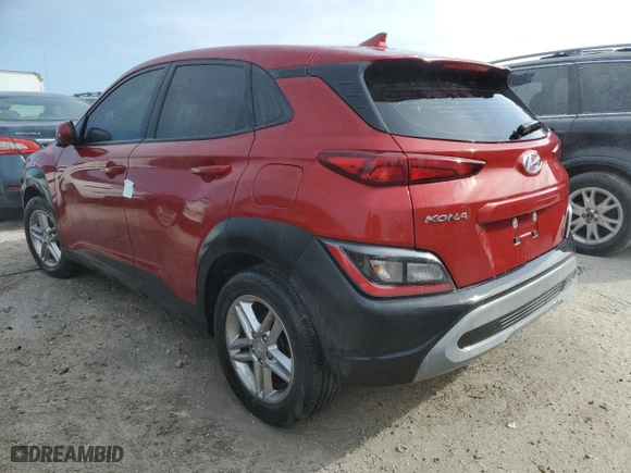 2022 Hyundai Kona SE with VIN KM8K22ABXNU804283, listed as a Copart auction lot 82495494 with 0 mi miles and Non Repairable. Bid and sale history available at carsss.com. Image 2.