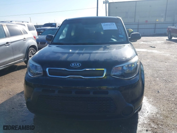 2015 Kia Soul with VIN KNDJN2A23F7760635, listed as a IAAI auction lot 41852314 with 91,052 mi miles. Bid and sale history available at carsss.com. Image 6.