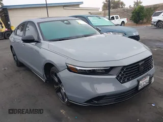 2024 Honda Accord Sport-L with VIN 1HGCY2F79RA031116, listed as a IAAI auction lot 42444006 with 20,415 mi miles and . Bid and sale history available at DreamBid. Image 1.