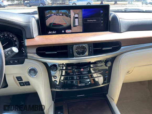 2016 Lexus LX 570 with VIN JTJHY7AX8G4198794, listed as a Copart auction lot 54615015 with 107,196 mi miles and Clean Title. Bid and sale history available at DreamBid. Image 10.