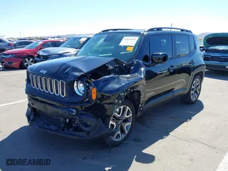 2018 Jeep Renegade Latitude with VIN ZACCJABB1JPH64465, listed as a IAAI auction lot 41835993 with 60,832 mi miles. Bid and sale history available at carsss.com. Image 17.