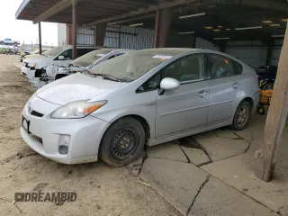2010 Toyota Prius II z VIN JTDKN3DU3A0219870, wystawiony jako Copart lot #48056105 z przebiegiem Nie podano mil oraz Szkoda całkowita • Salvage title. Historia ofert i sprzedaży dostępna na DreamBid. Obrazek 1.